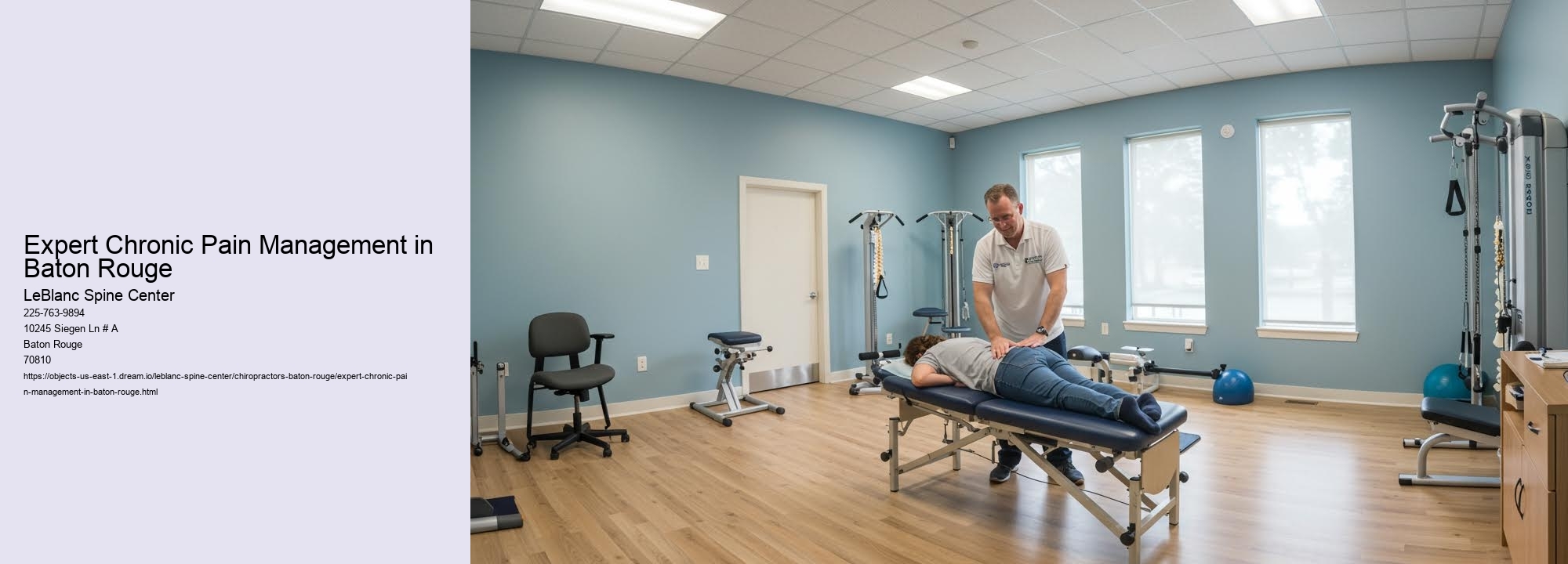 Expert Chronic Pain Management in Baton Rouge
