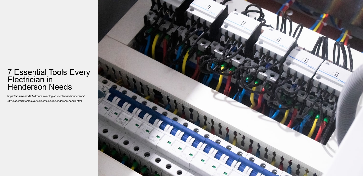 7 Essential Tools Every Electrician in Henderson Needs