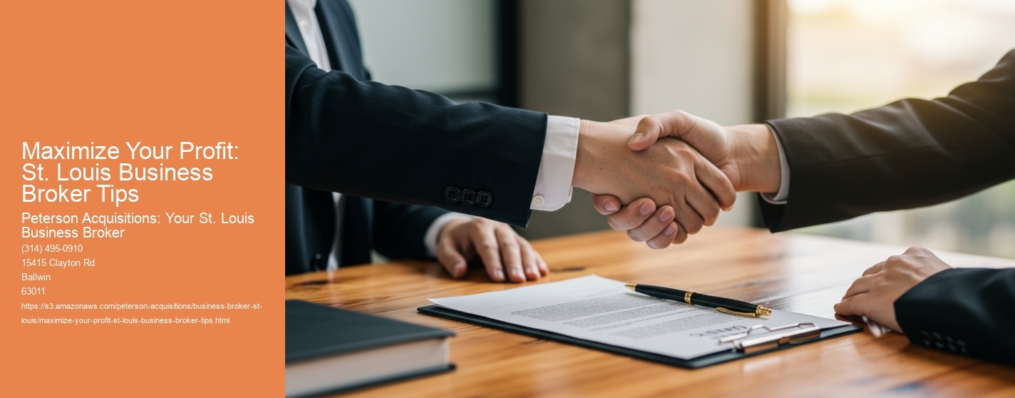 Maximize Your Profit: St. Louis Business Broker Tips