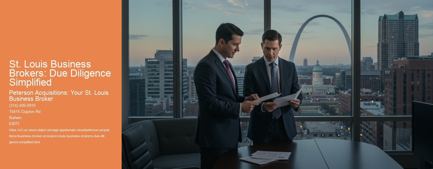 St. Louis Business Brokers: Due Diligence Simplified