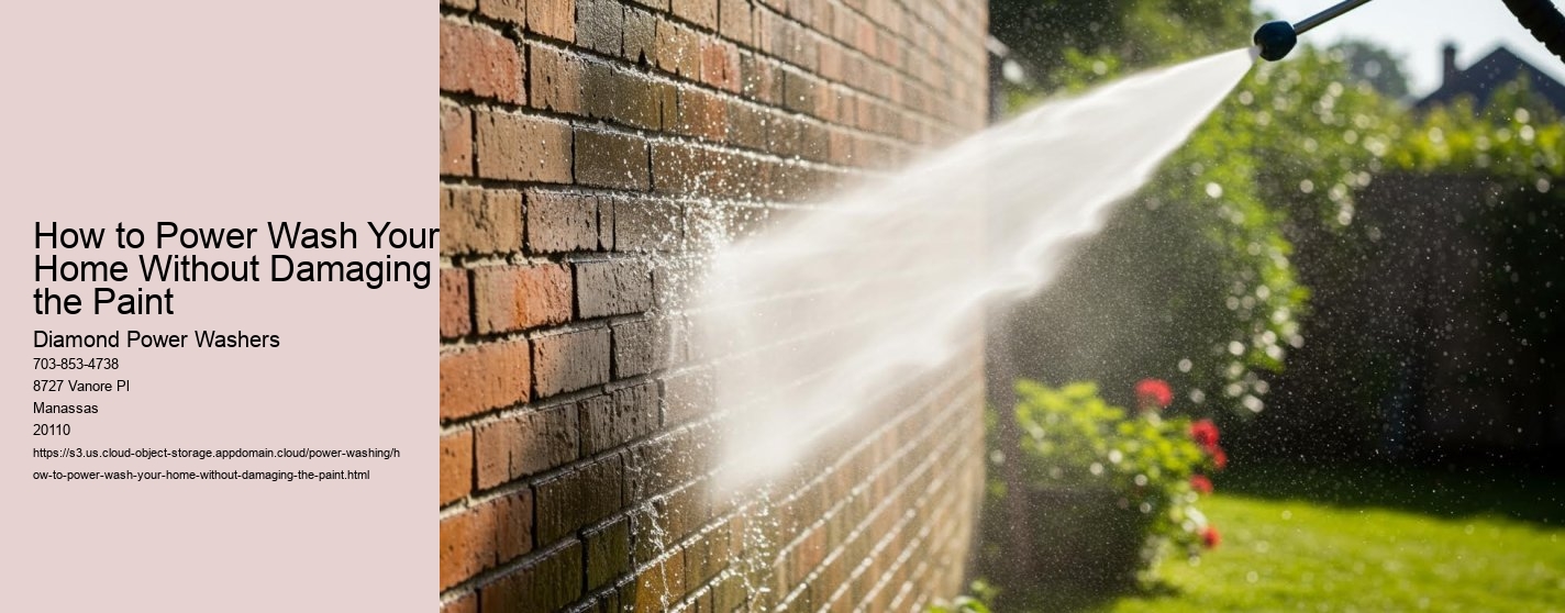 How to Power Wash Your Home Without Damaging the Paint