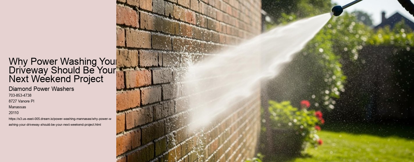 Why Power Washing Your Driveway Should Be Your Next Weekend Project
