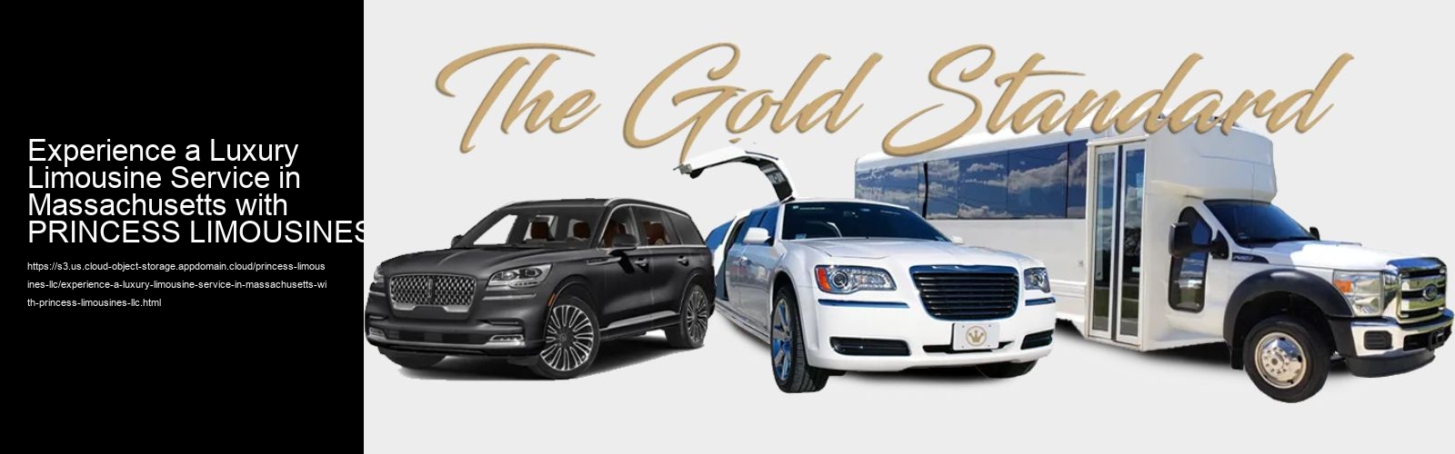 Experience a Luxury Limousine Service in Massachusetts with PRINCESS LIMOUSINES LLC