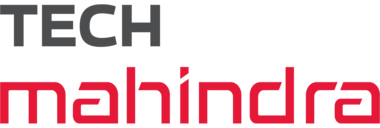 tech Mahindra data security powered IBM logo