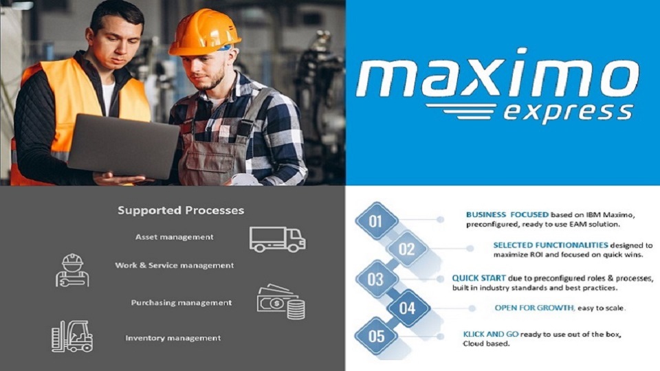 Maximo Express Onepager