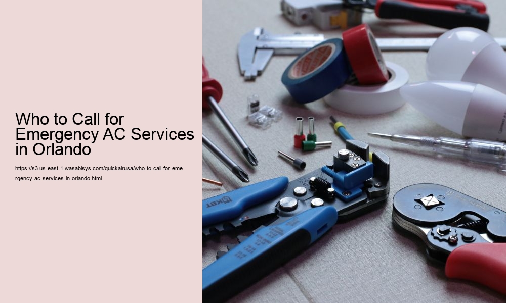 Who to Call for Emergency AC Services in Orlando
