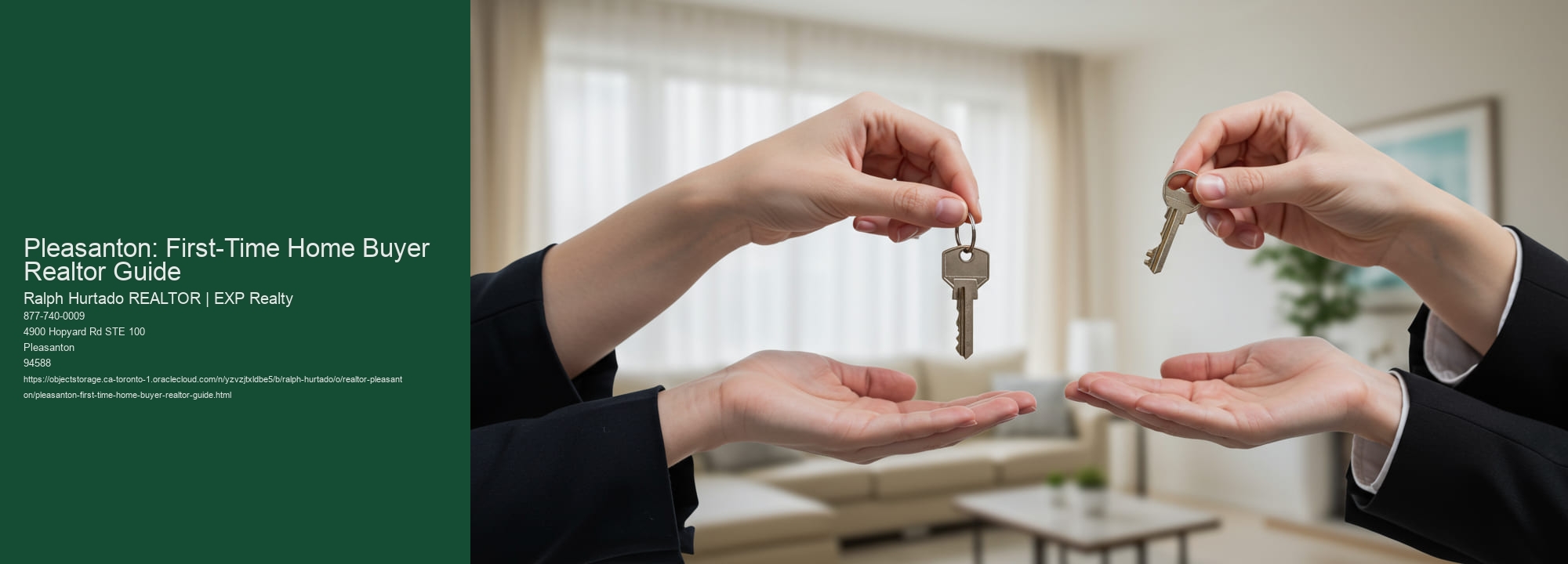 Pleasanton: First-Time Home Buyer Realtor Guide