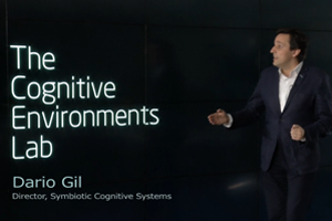 Dario Gil, Director of the IBM Research Symbiotic Cognitive Systems Group introduces us to the value and potential of cognitive environments.