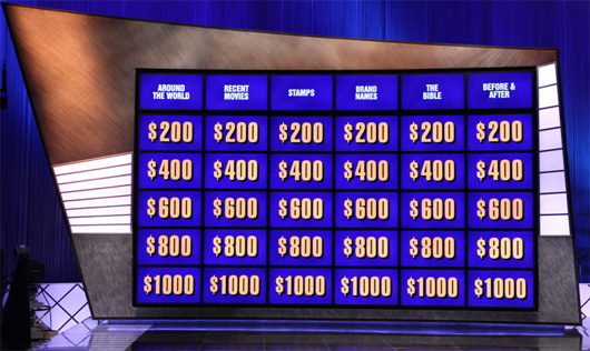 Jeopardy! Game Board