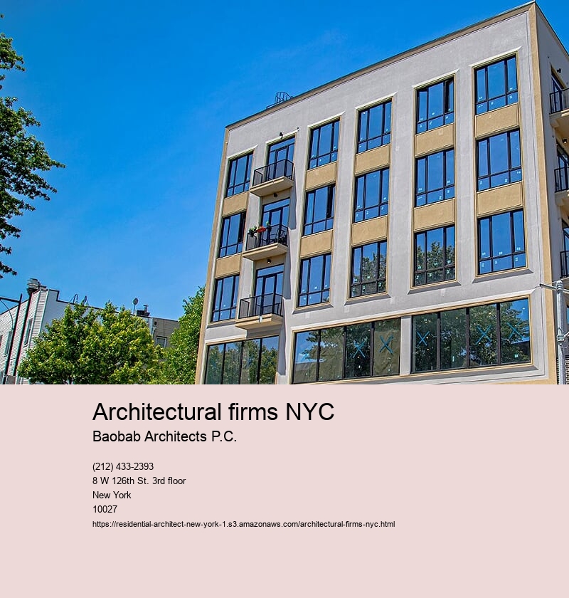 Architectural firms NYC