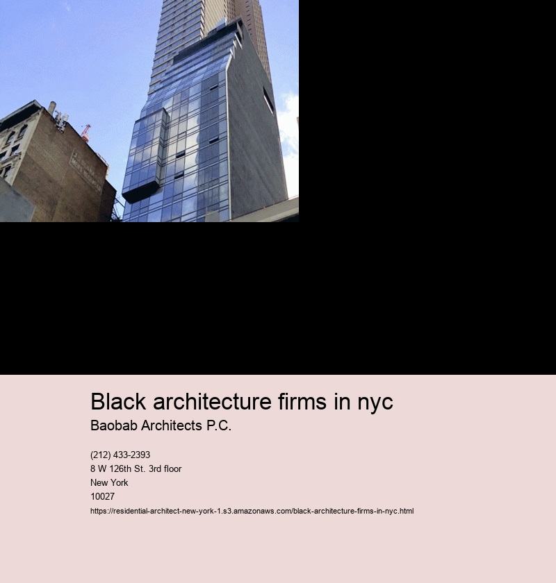 black architecture firms in nyc