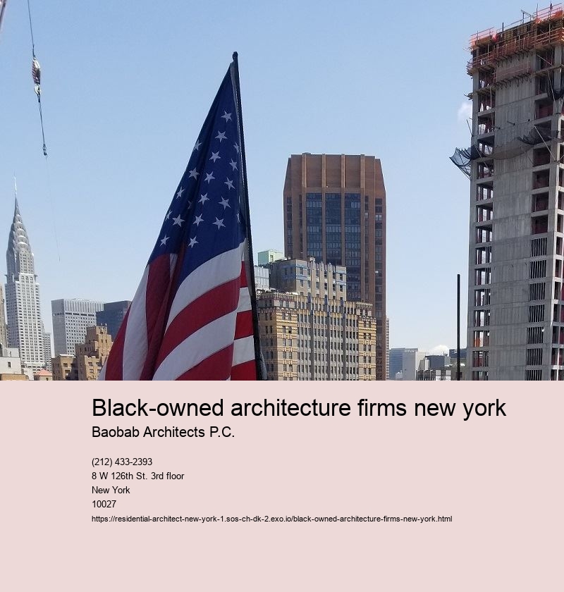 black-owned architecture firms new york