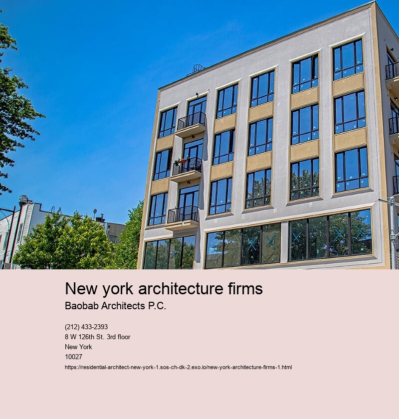 new york architecture firms