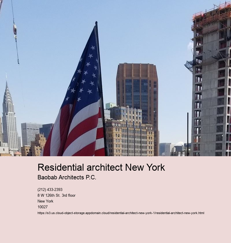 Residential architect New York