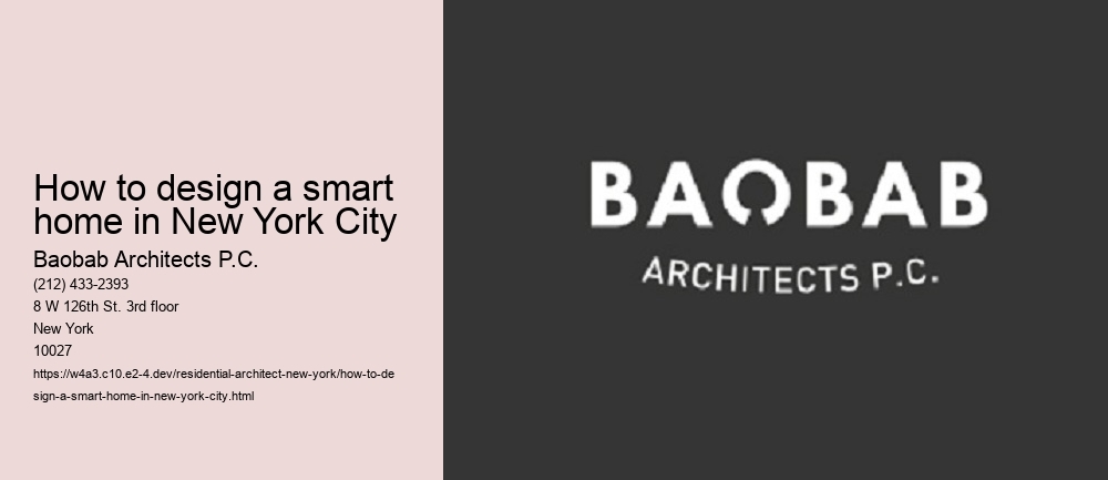 How to design a smart home in New York City