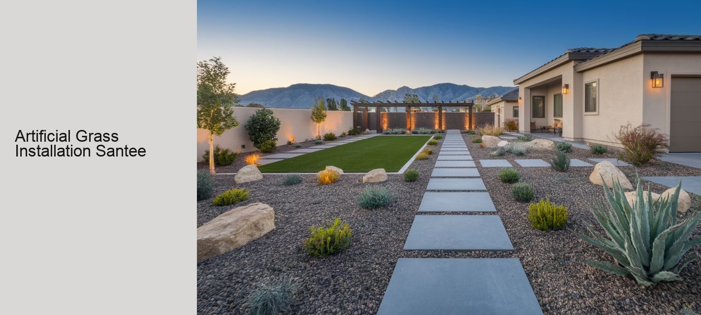 Artificial Grass Installation La Mesa
