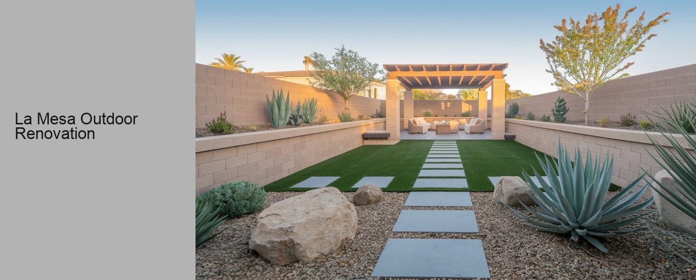 La Mesa Outdoor Renovation