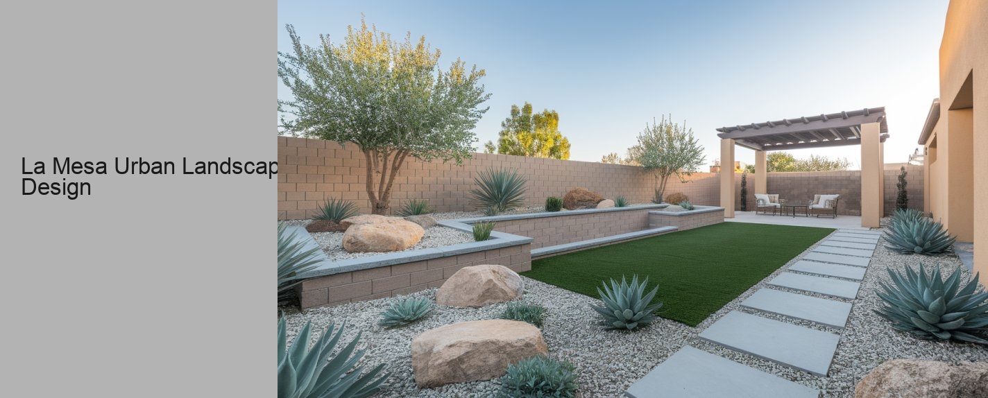 La Mesa Urban Landscape Design