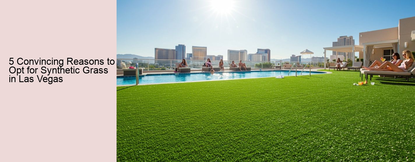 5 Convincing Reasons to Opt for Synthetic Grass in Las Vegas