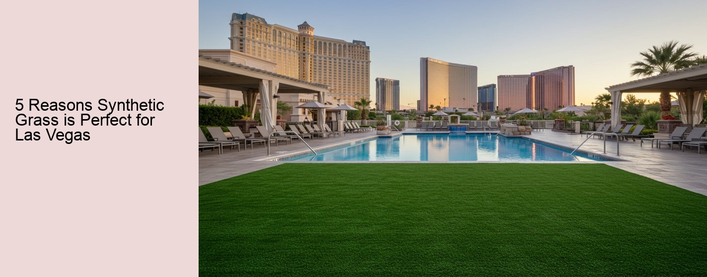 5 Reasons Synthetic Grass is Perfect for Las Vegas