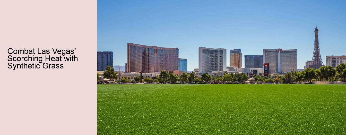 Combat Las Vegas' Scorching Heat with Synthetic Grass