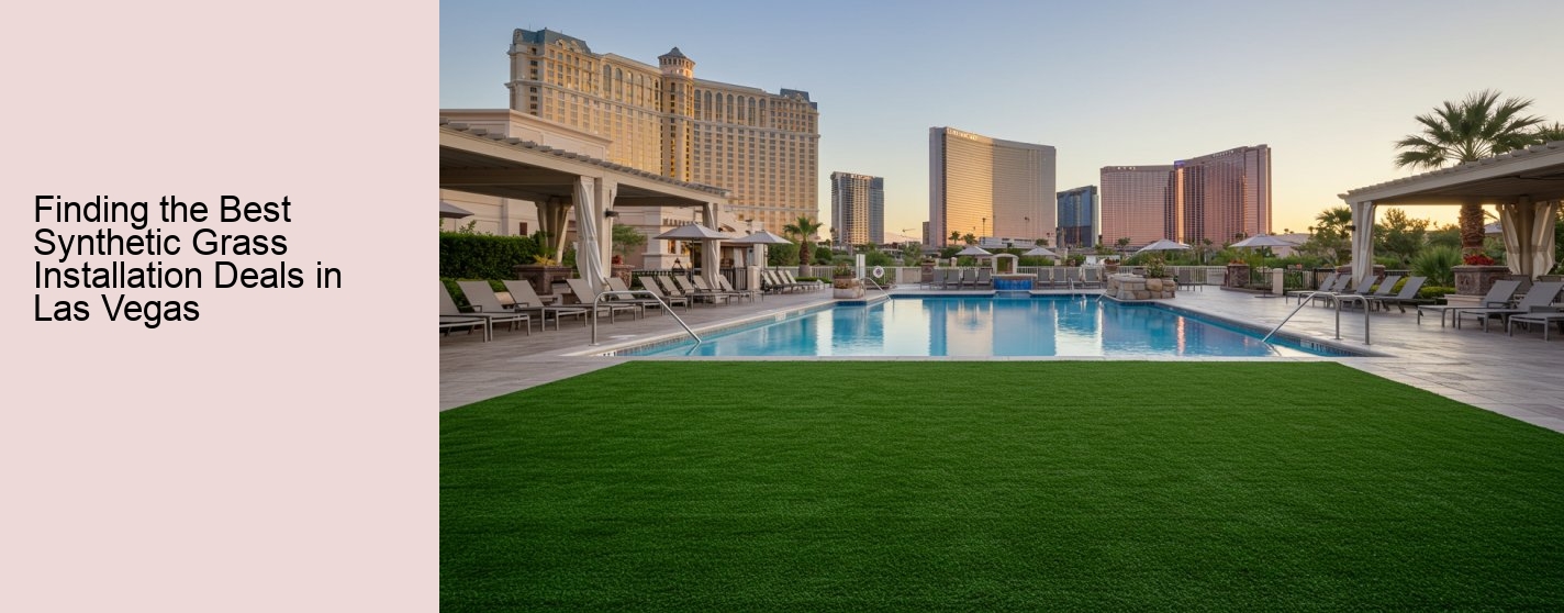Finding the Best Synthetic Grass Installation Deals in Las Vegas