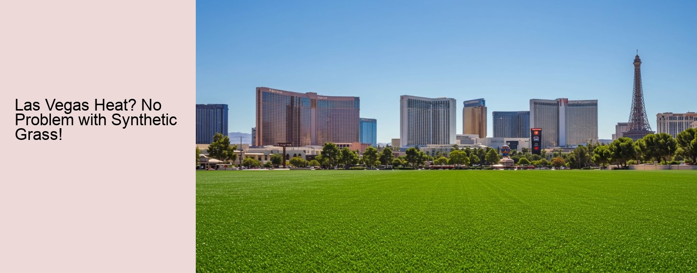 Las Vegas Heat? No Problem with Synthetic Grass!
