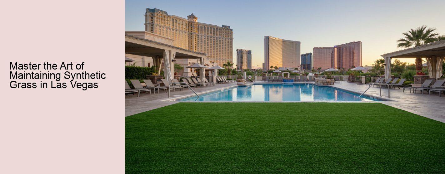 Master the Art of Maintaining Synthetic Grass in Las Vegas