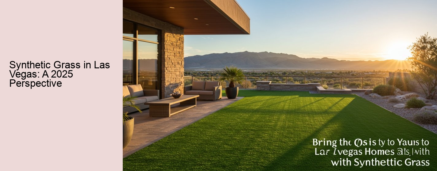 Synthetic Grass in Las Vegas: A 2025 Perspective