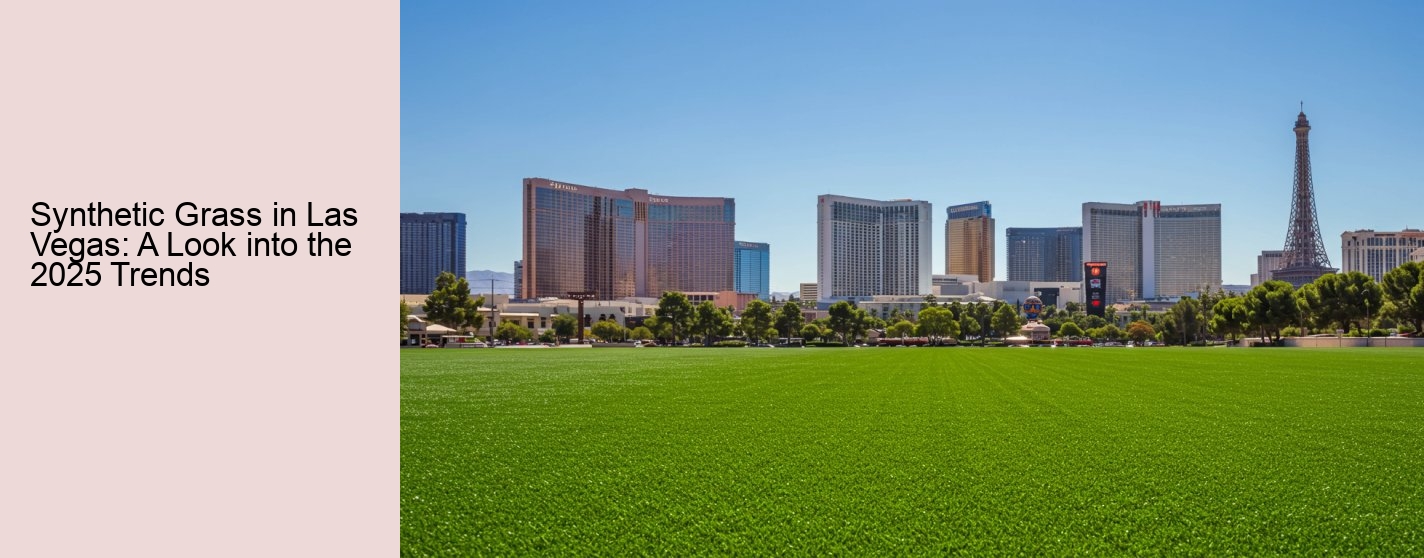 Synthetic Grass in Las Vegas: A Look into the 2025 Trends