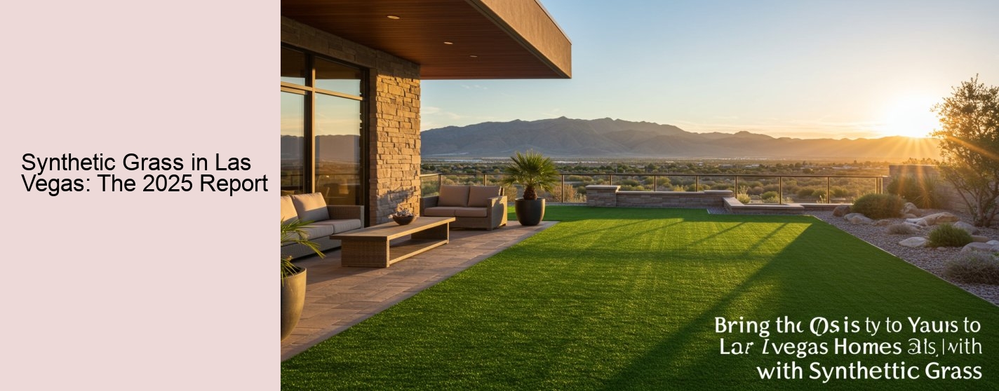 Synthetic Grass in Las Vegas: The 2025 Report