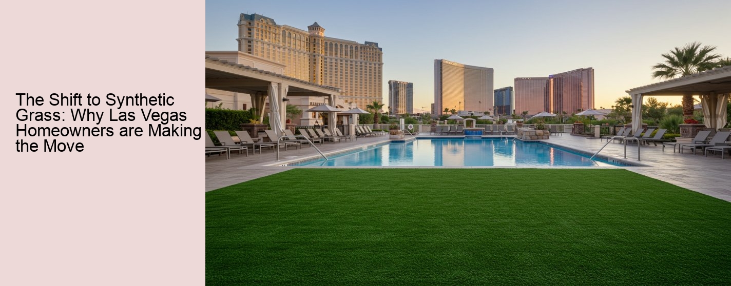 The Shift to Synthetic Grass: Why Las Vegas Homeowners are Making the Move