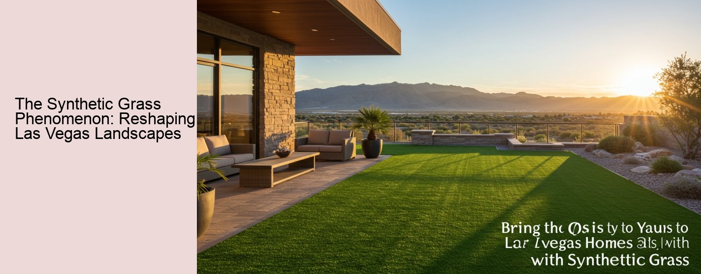 The Synthetic Grass Phenomenon: Reshaping Las Vegas Landscapes