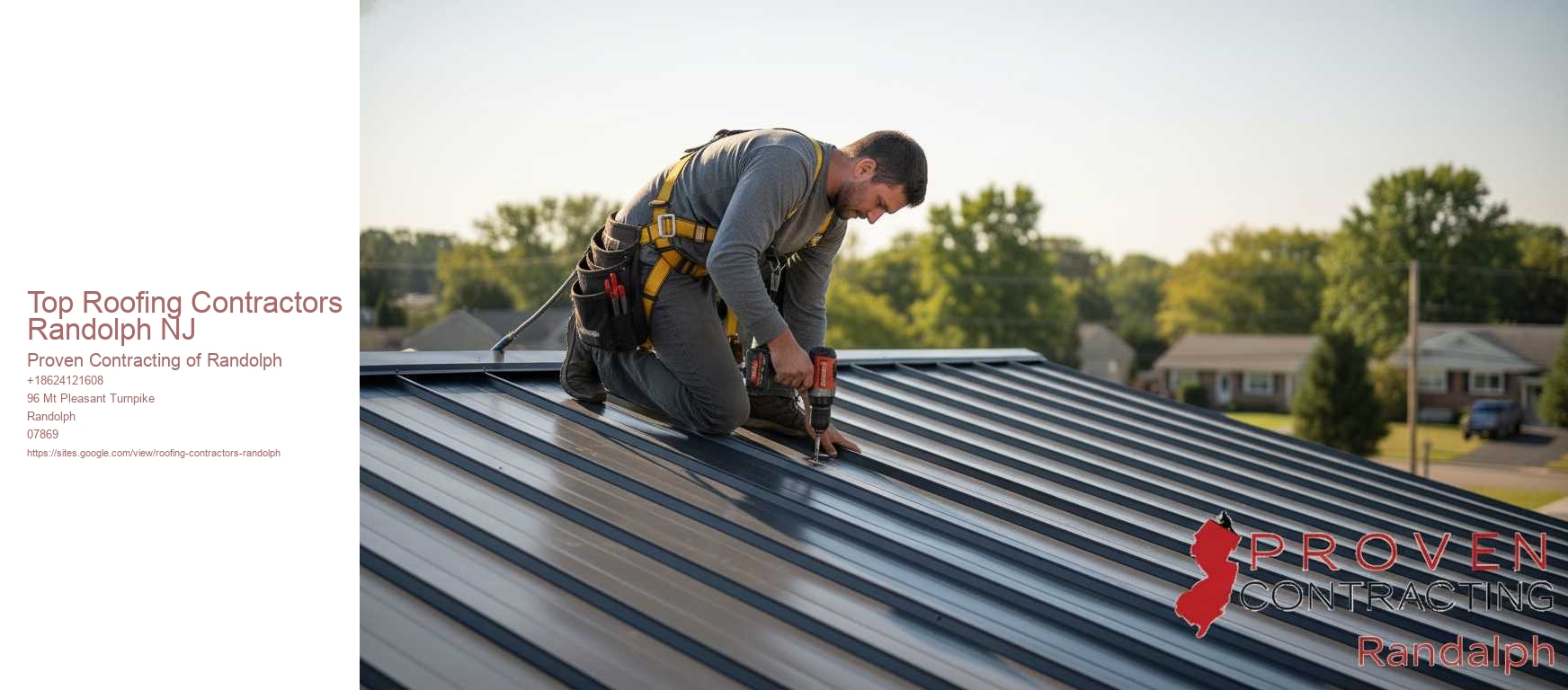 Top Roofing Contractors Randolph NJ
