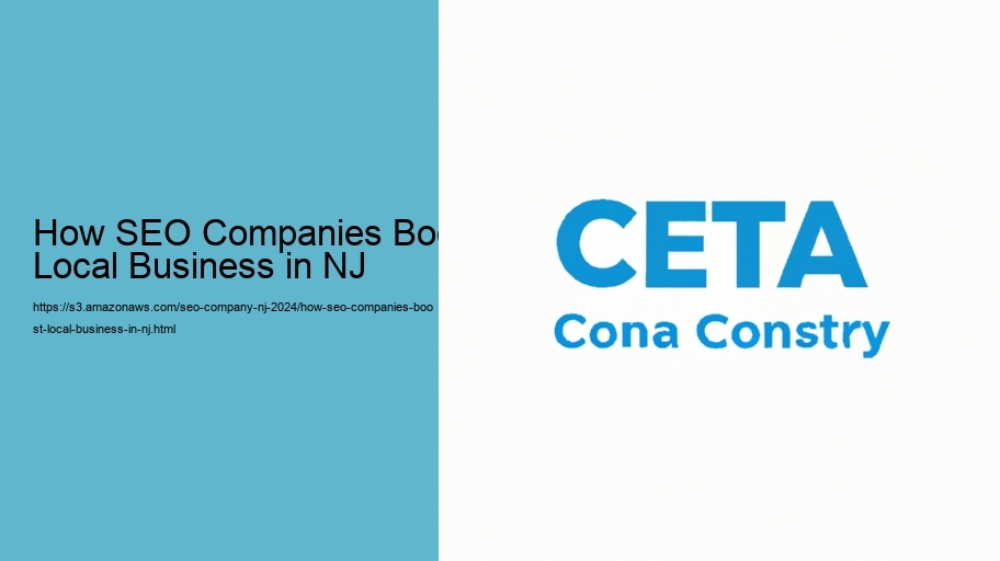How SEO Companies Boost Local Business in NJ  