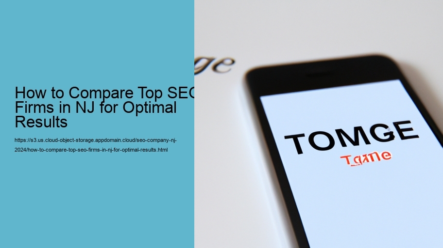 How to Compare Top SEO Firms in NJ for Optimal Results  