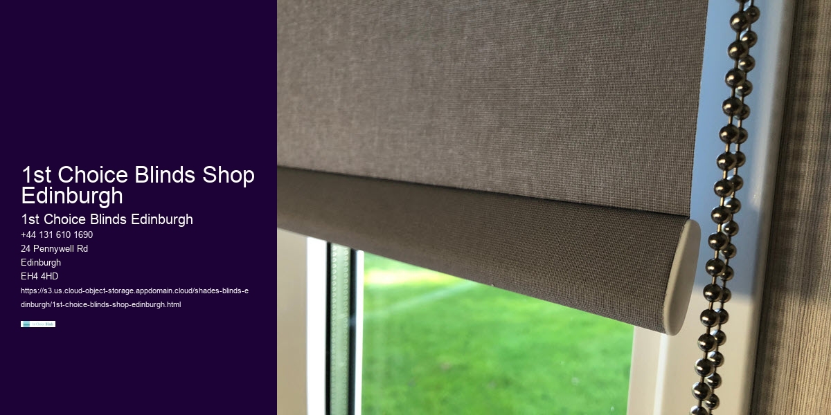 1st Choice Blinds Shop Edinburgh