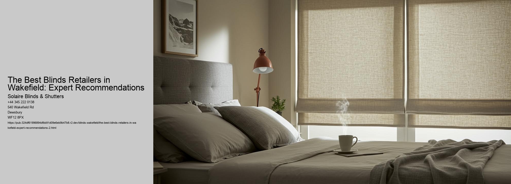 The Best Blinds Retailers in Wakefield: Expert Recommendations