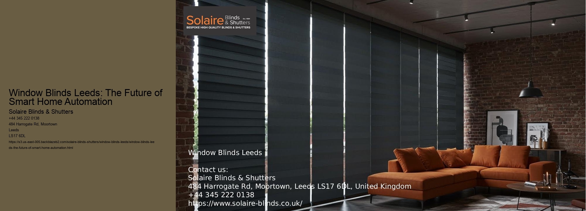 Window Blinds Leeds: The Future of Smart Home Automation