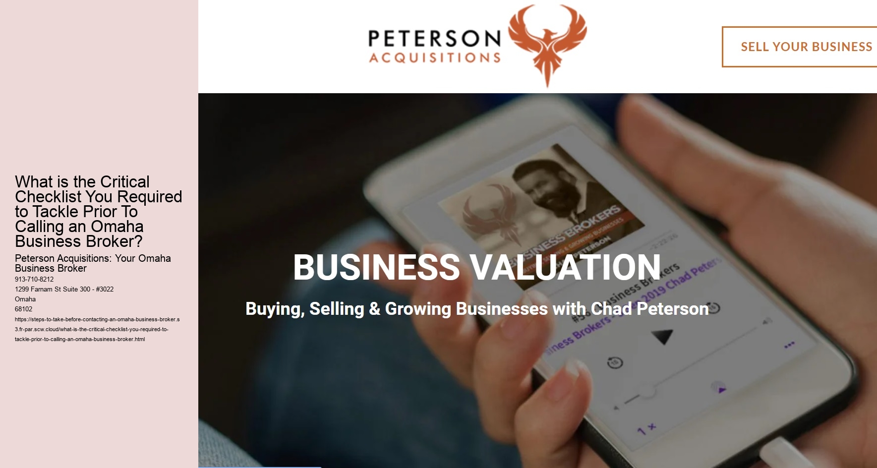 What is the Critical Checklist You Required to Tackle Prior To Calling an Omaha Business Broker?