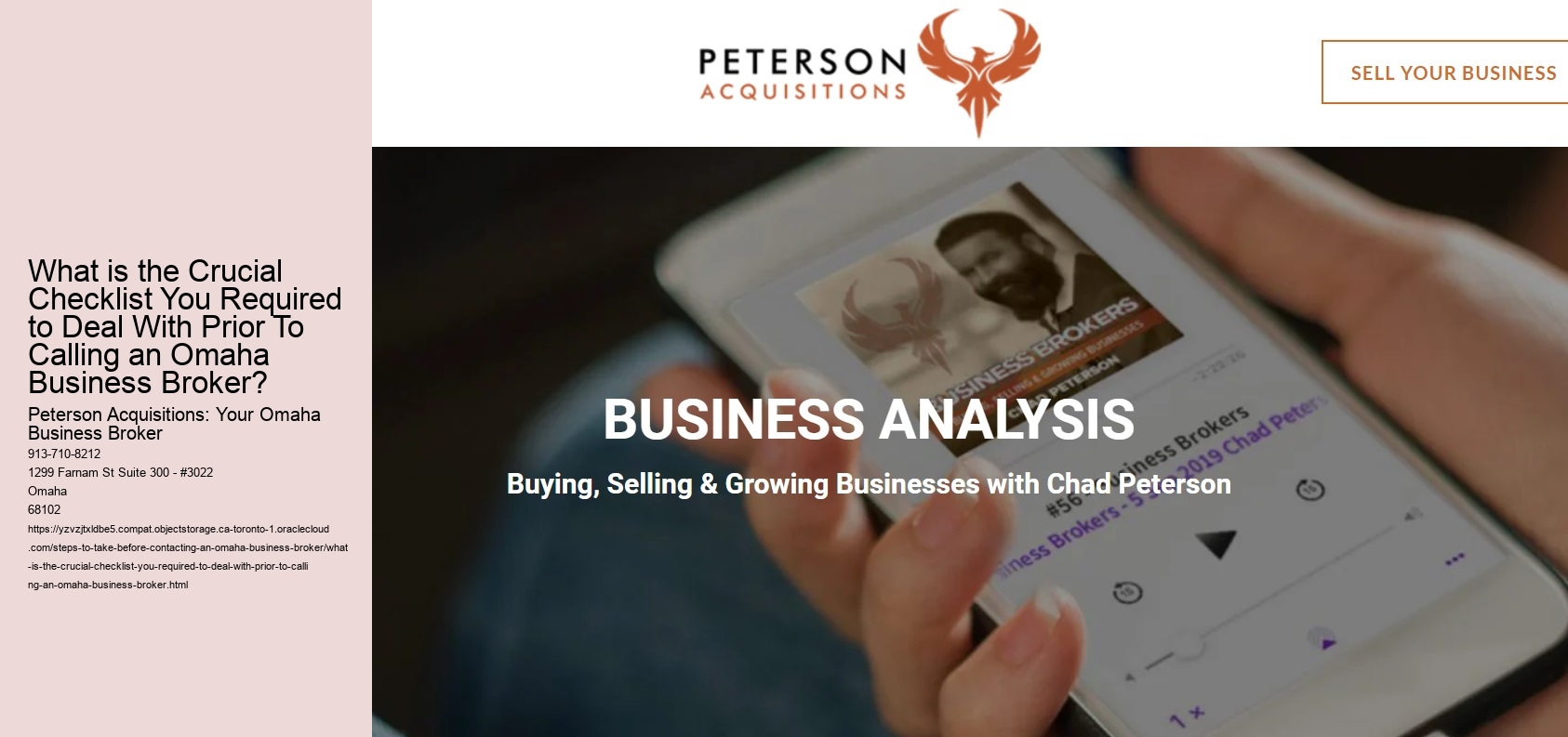 What is the Crucial Checklist You Required to Deal With Prior To Calling an Omaha Business Broker?