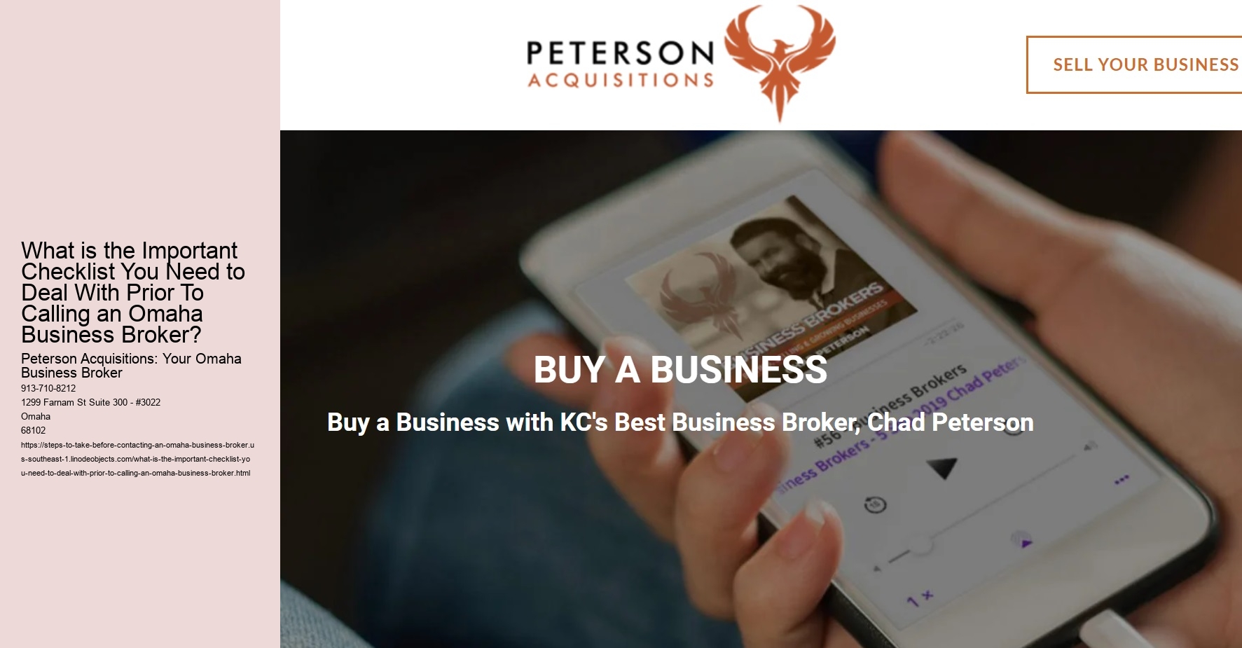 What is the Important Checklist You Need to Deal With Prior To Calling an Omaha Business Broker?
