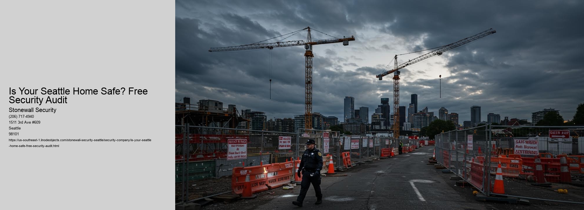 Is Your Seattle Home Safe? Free Security Audit