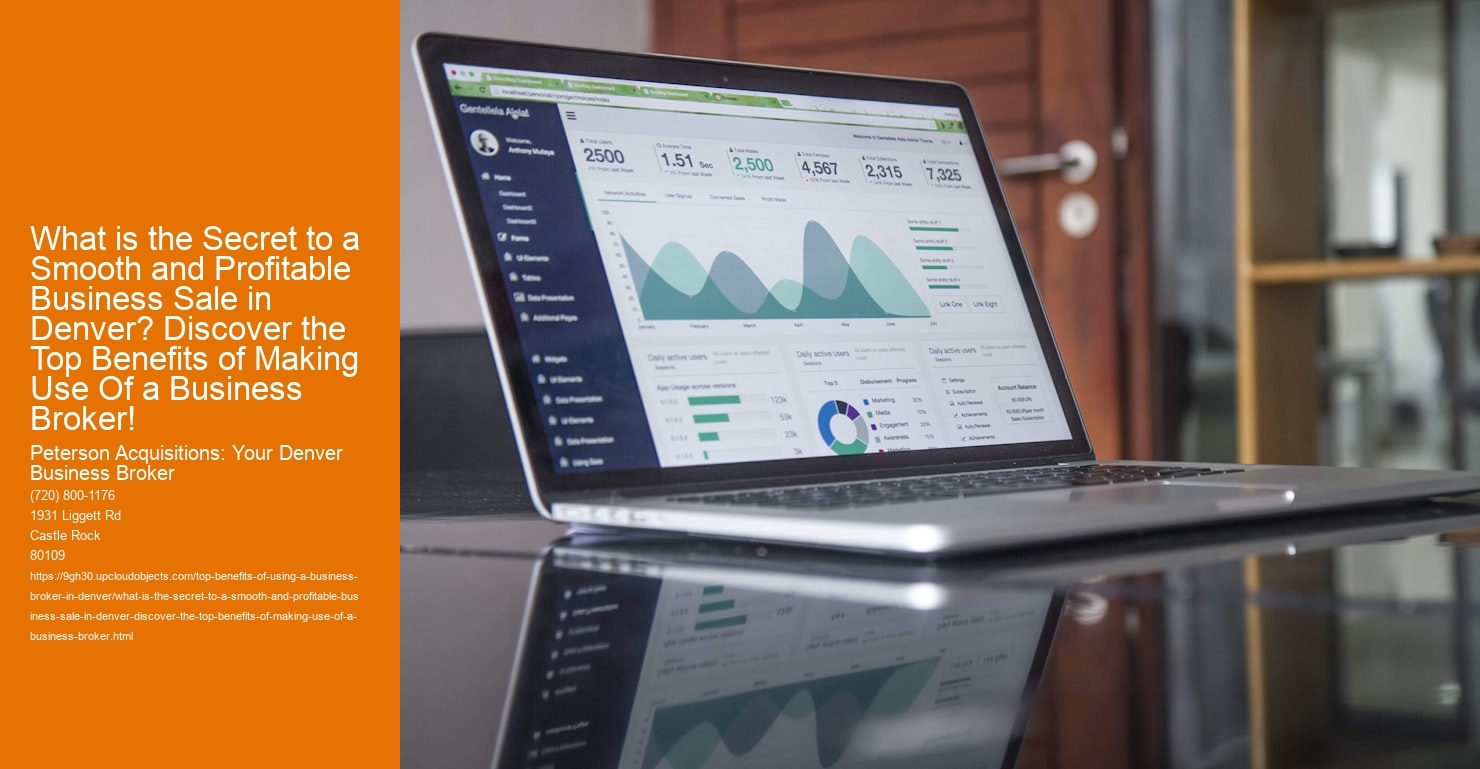 What is the Secret to a Smooth and Profitable Business Sale in Denver? Discover the Top Benefits of Making Use Of a Business Broker!
