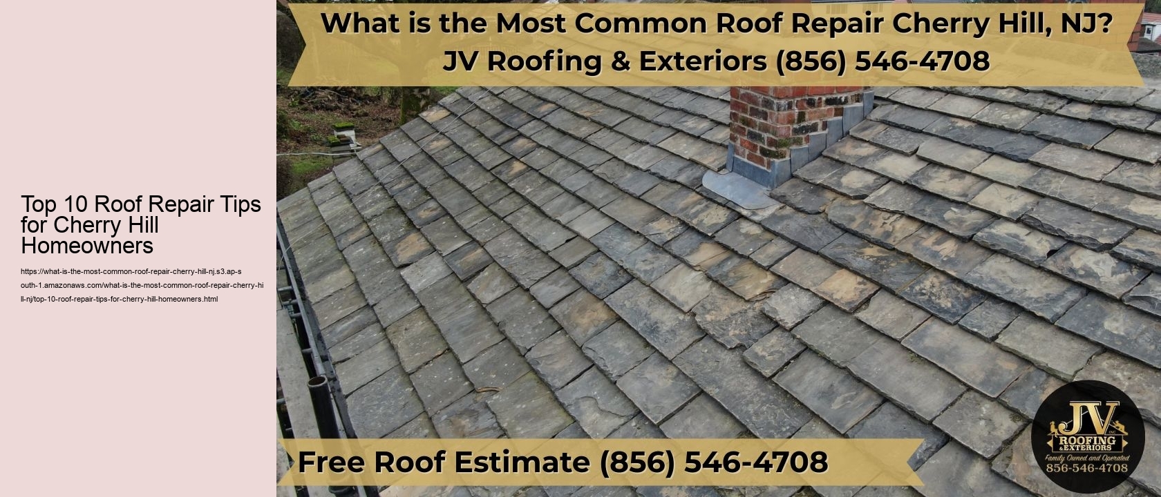 Top 10 Roof Repair Tips for Cherry Hill Homeowners