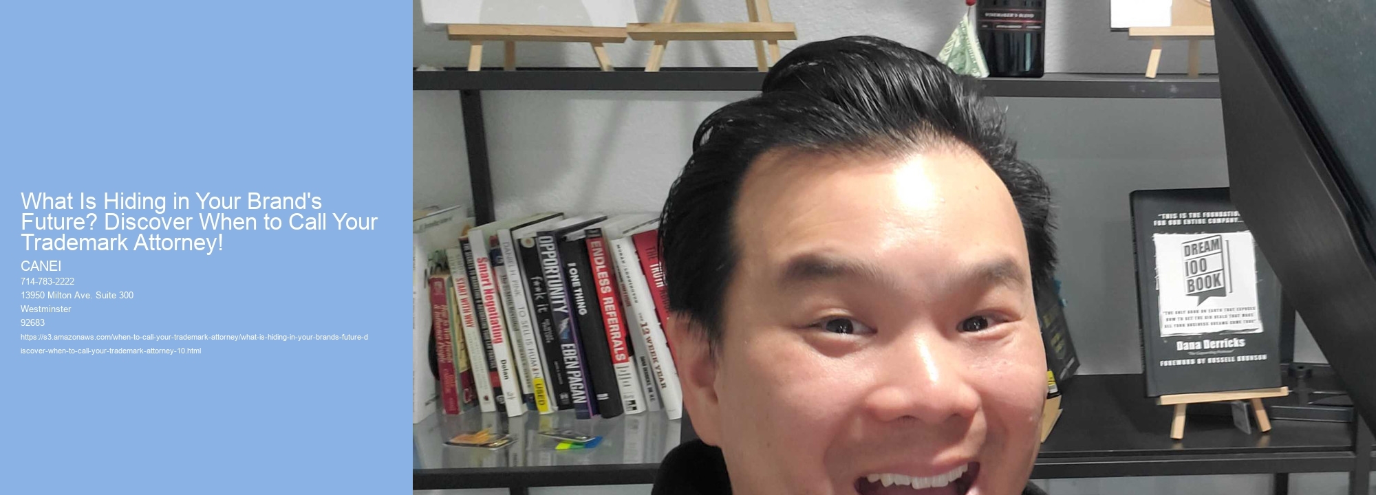 What Is Hiding in Your Brand's Future? Discover When to Call Your Trademark Attorney!